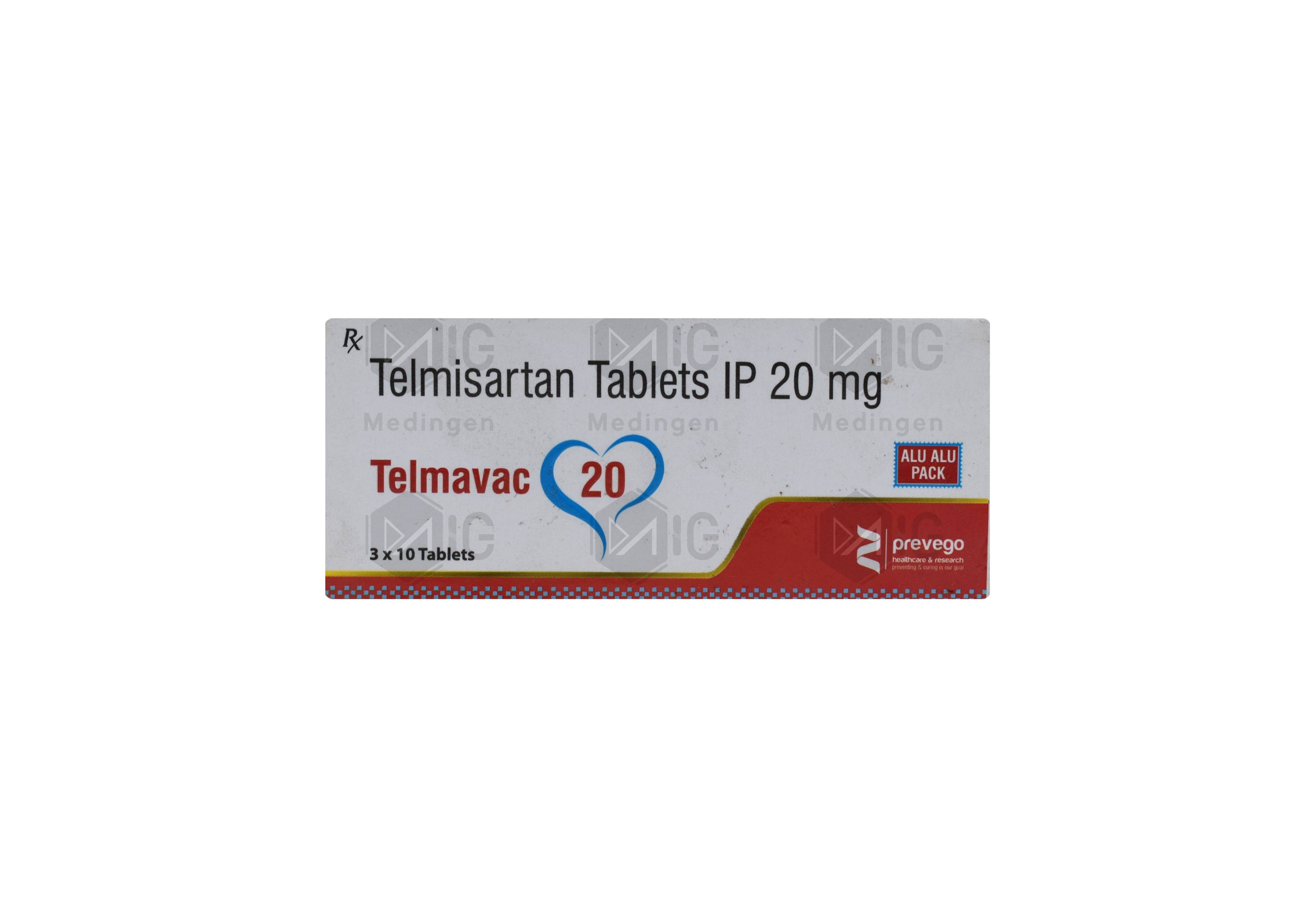 TELMAVAC 20MG